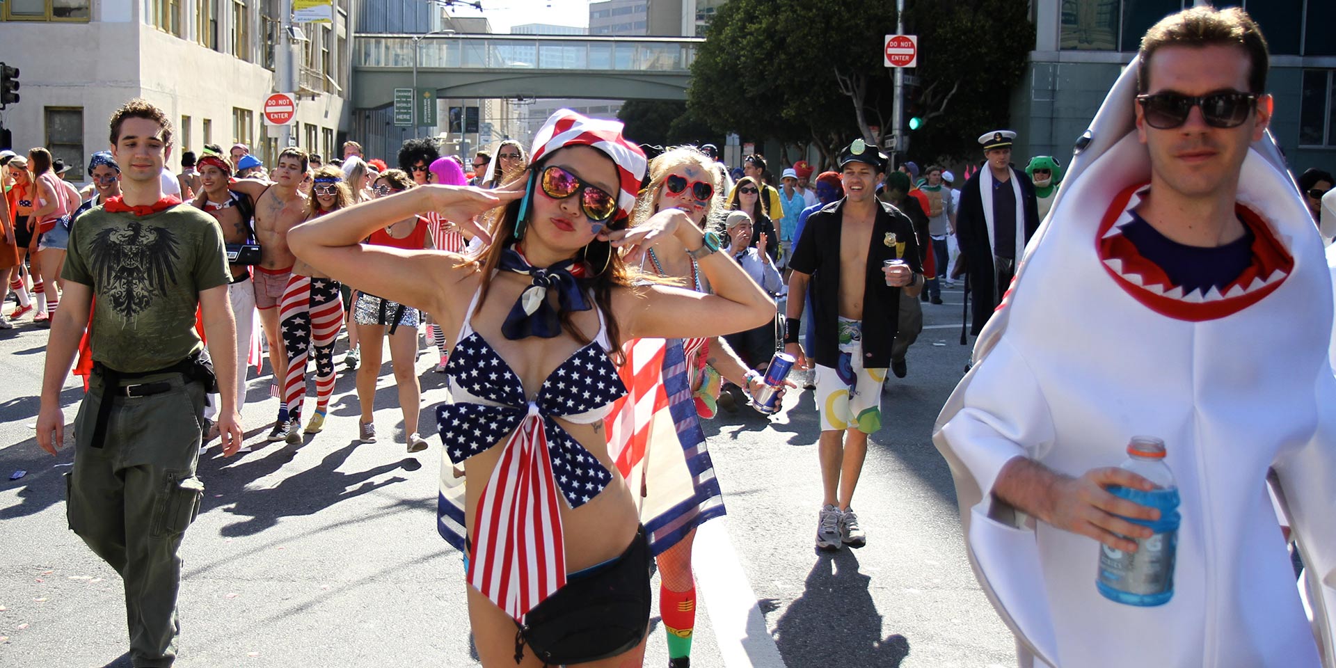 Bay to Breakers takes place May 15, 2022 in San Francisco, California. 