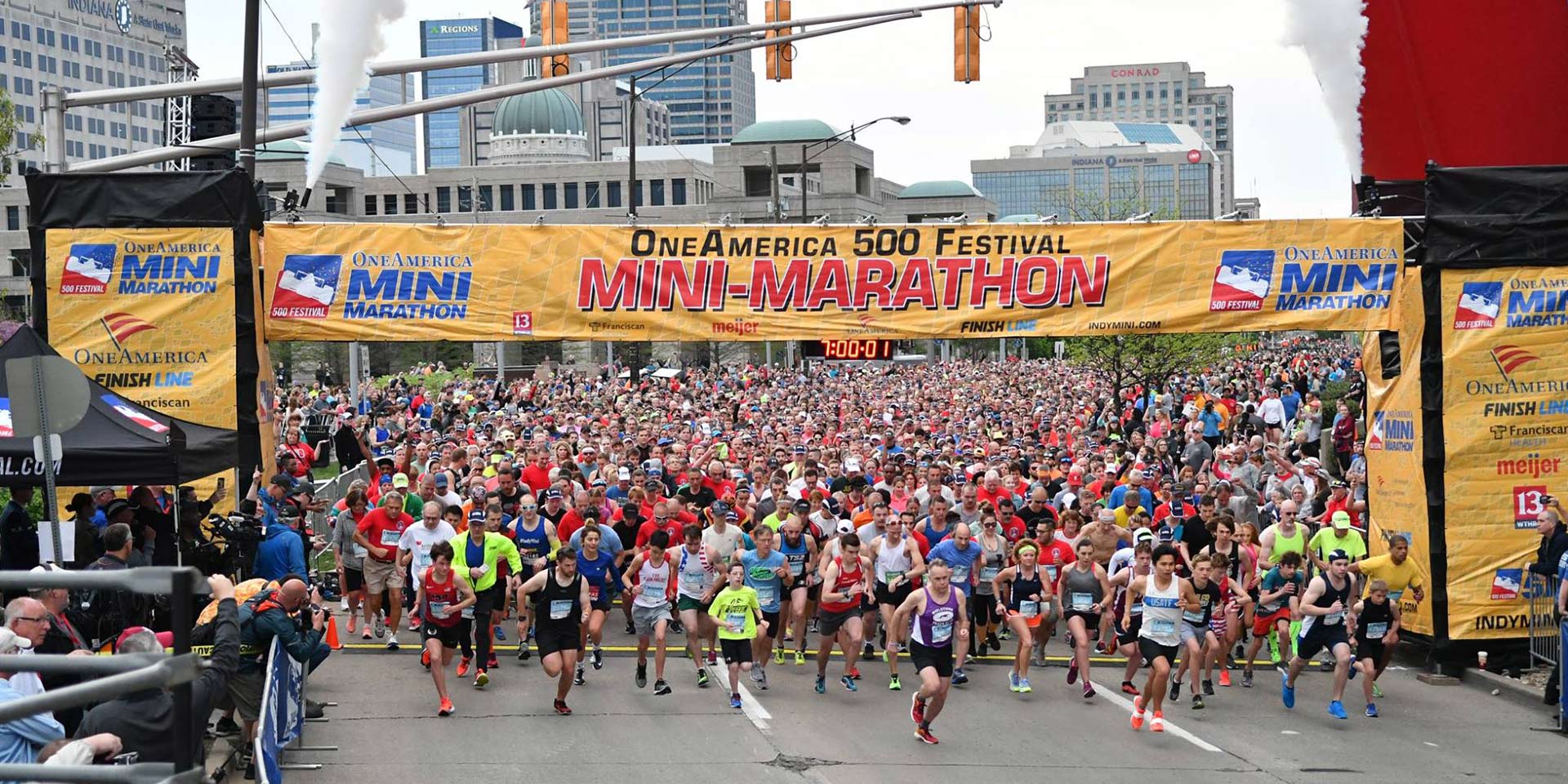 500 Festival Mini Marathon Indianapolis, Indiana Running
